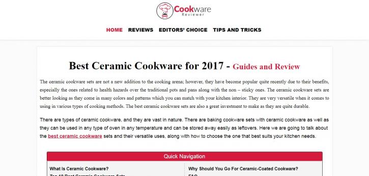 Image for cook ware reviewer with ID of: 2116441