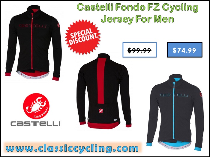 Image for Castelli Long Sleeve Cycling Jerseys for Men on Huge Sale with ID of: 2131877