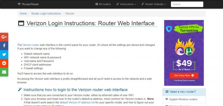 Image for router reset with ID of: 2196174