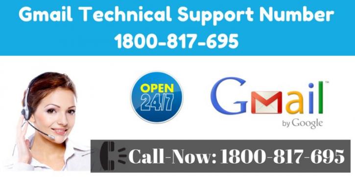 Image for Dial Gmail Technical Support Number 1800-817-695 for Instant Help with ID of: 2200086