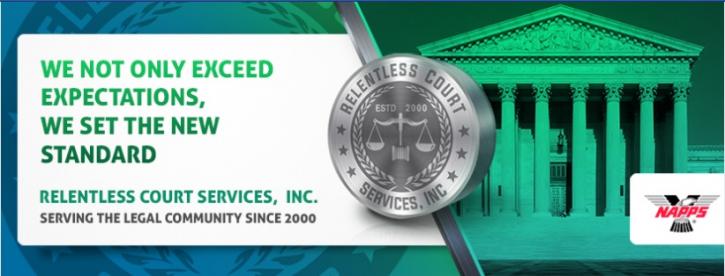 Image for Relentless Court Services, Inc. with ID of: 2242632