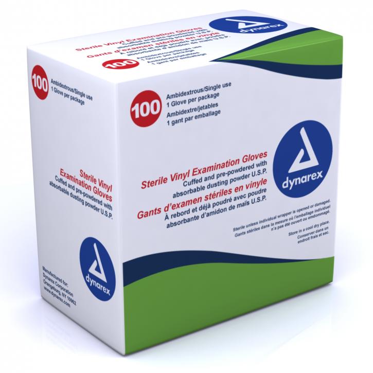 Image for Vinyl Exam Gloves - Sterile with ID of: 2246028