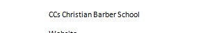 Image for CCs Christian Barber School with ID of: 2252786
