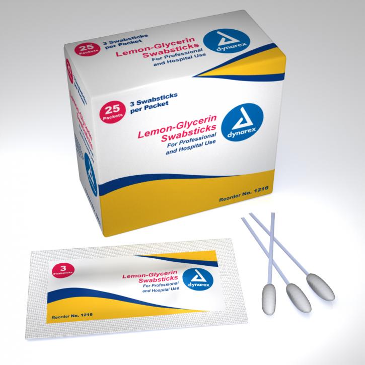 Image for Lemon-Glycerin Swabsticks with ID of: 2262355