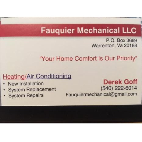 Image for Fauquier Mechanical with ID of: 2271099