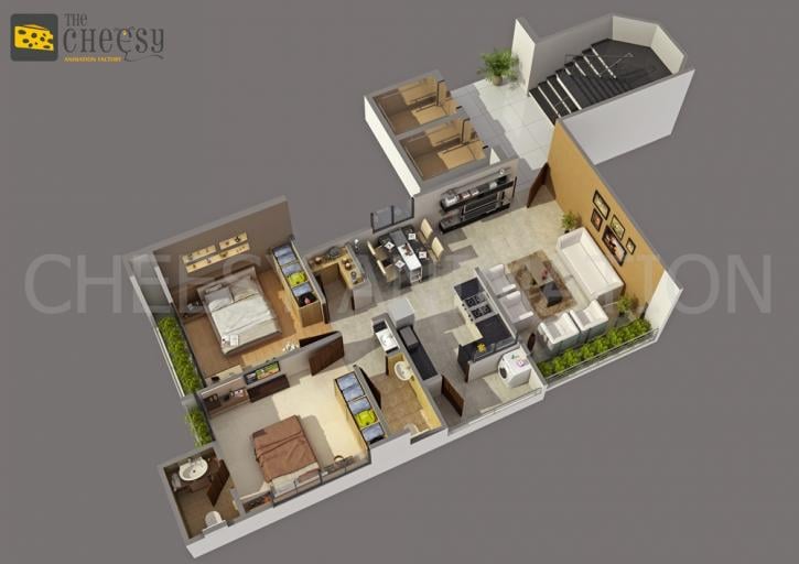 Image for 3D Floor Plan Rendering Services with ID of: 2277862