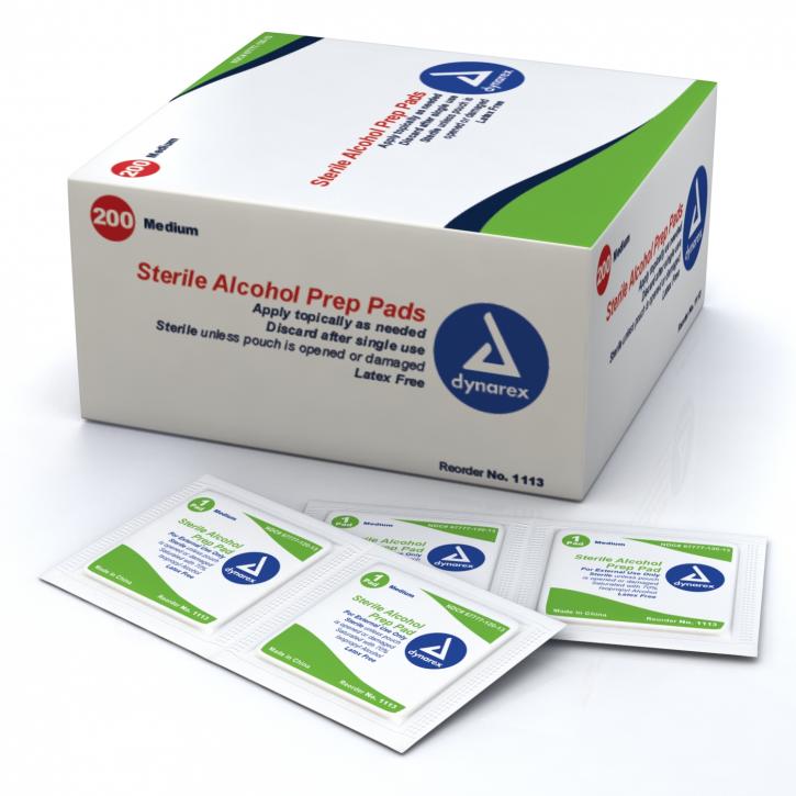 Image for Sterile Alcohol Prep Pads with ID of: 2280540