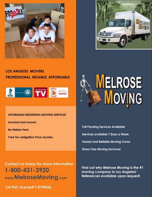 Image for Melrose Moving Company with ID of: 2286271
