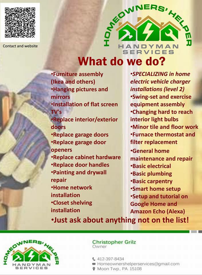 Image for Homeowners Helper Handyman Services with ID of: 2296224