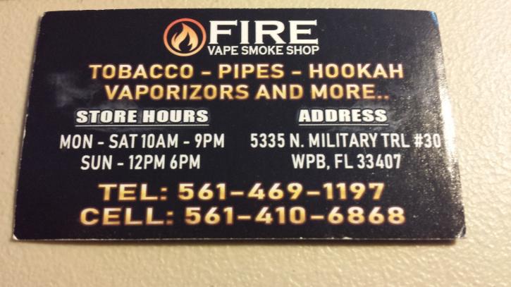 Image for Fire Vape Smoke Shop with ID of: 2353202