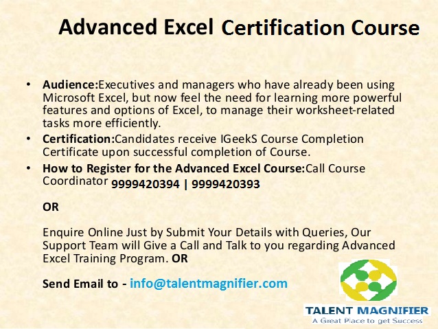 Image for Find the best excel classes training center in Delhi with ID of: 2384769