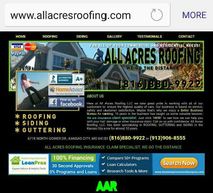 Image for All Acres Roofing & Siding LLC with ID of: 2393645