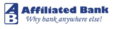 Image for Affiliated Bank with ID of: 2401222