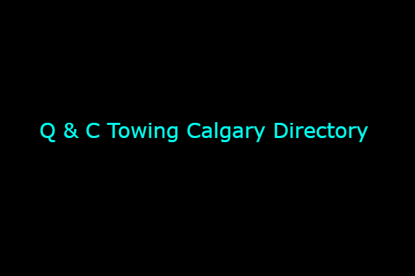 Image for Q & C Towing Calgary Directory with ID of: 2412316