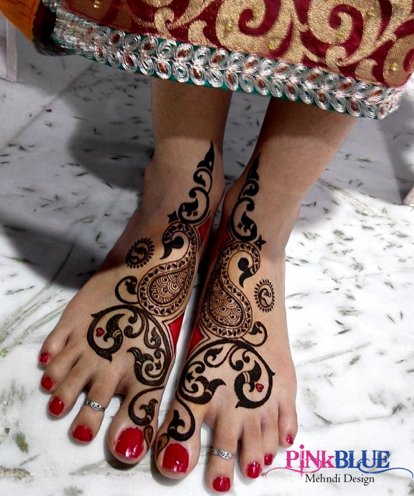 Image for PinkBlue Mehndi Design with ID of: 2416301