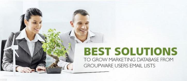 Image for Best Solutions to grow marketing database from Groupware Users Email Lists with ID of: 2423258