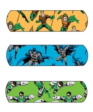 Image for Adhesive Bandages Batman Green Lantern 3/4