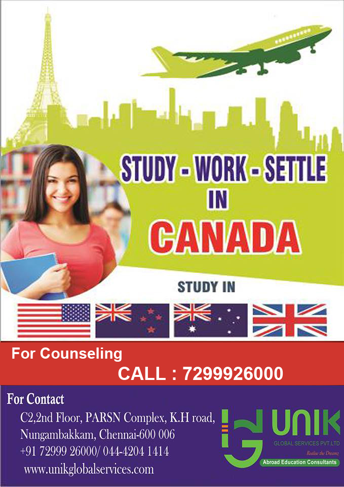 Image for Study in CANADA | UNIK Global Services with ID of: 2433299