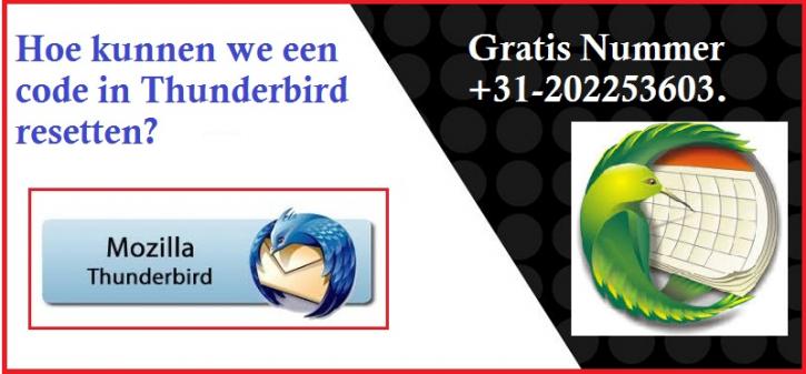 Image for Hoe kunnen we een code in Thunderbird resetten? with ID of: 2442167