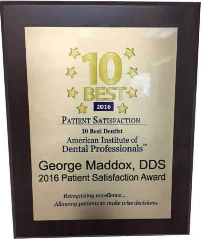 Image for George Maddox, DDS, Inc with ID of: 2480757