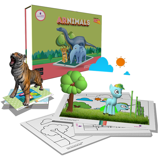 Image for Kids Augmented Reality Educational Kits Preschools (2-6years):Scifikids Learning Kits with ID of: 2480983