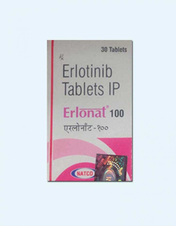 Image for Erlonat 100 mg Erlotinib Tablets with ID of: 2484562