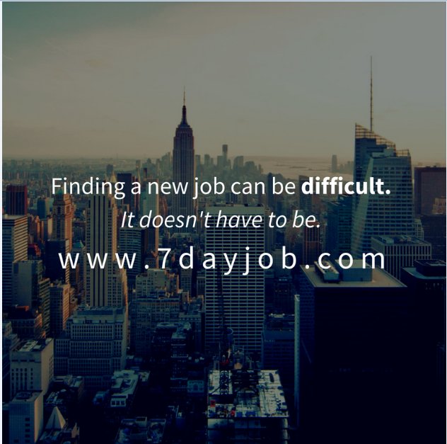 Image for 7DayJob.com with ID of: 2498865
