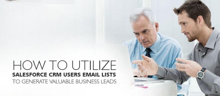 Image for How to Utilize Salesforce CRM Email List to Generate Valuable Business Leads with ID of: 2504427