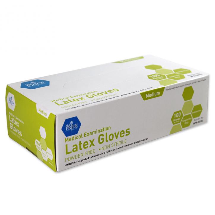 Image for MedPride Latex Gloves Examination with ID of: 2540765