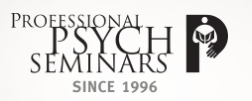 Image for Professional Psych Seminars with ID of: 2550404