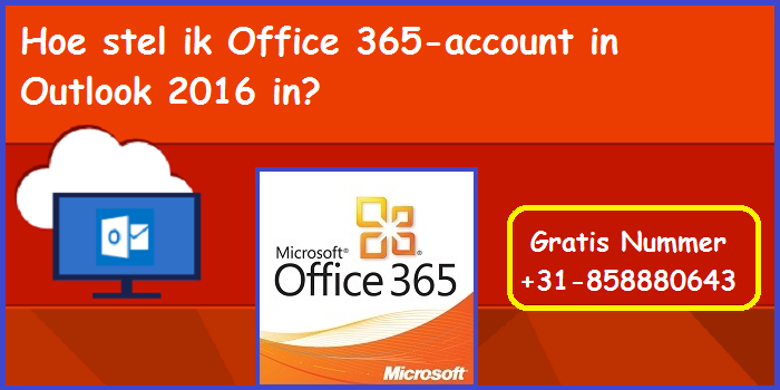 Image for Hoe stel ik Office 365-account in Outlook 2016 in? with ID of: 2574275