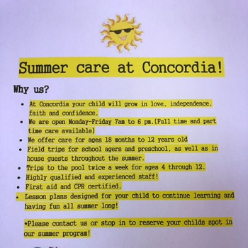 Image for Concordia Christian Early Learning Center with ID of: 2575380