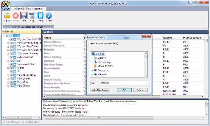 Image for MS Access Database Recovery with ID of: 2577497