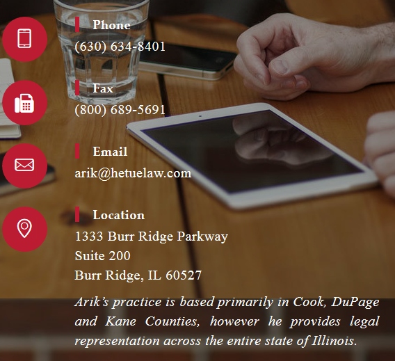 Image for Hetue Law, P.C. - Arik D. Hetue, Attorney at Law with ID of: 2578193