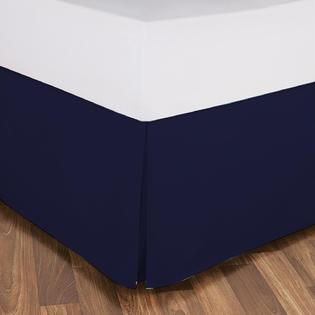 Image for Perfect for any bedroom navy blue bed skirt. with ID of: 2581706