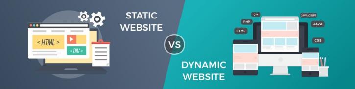 Image for STATIC vs DYNAMIC WEBSITE – Which One Will Suit Your Business? with ID of: 2581751