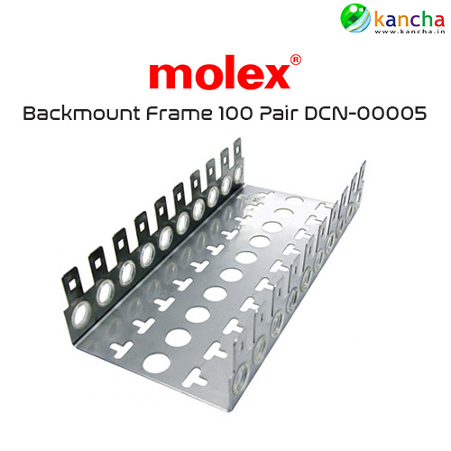 Image for Molex Backmount Frame 100 Pair DCN-00005 with ID of: 2582399