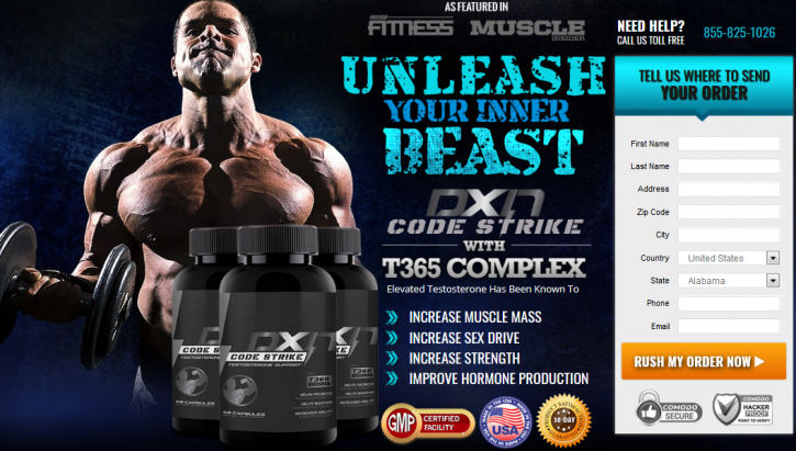 Image for Dxn Code Strike Testosterone Booster Formula with ID of: 2584488