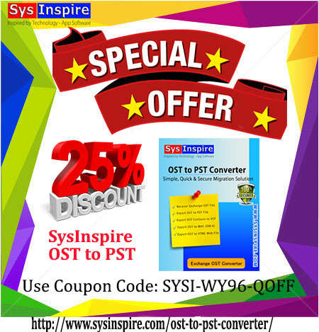 Image for SysInspire Convert OST to PST with ID of: 2603678