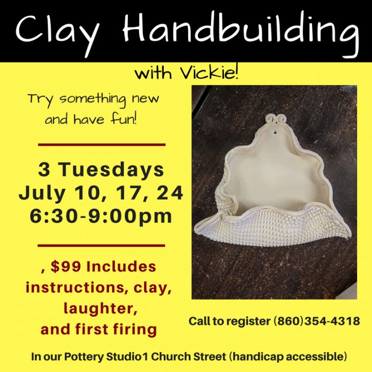 Image for Clay Handbuilding Class with ID of: 2617561