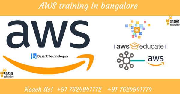 Image for Best AWS Training in Bangalore with ID of: 2618200