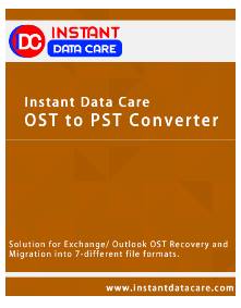 Image for Instant Data Care OST to PST Conversion with ID of: 2619299