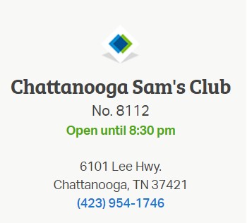 Image for Sam's Club with ID of: 2619956