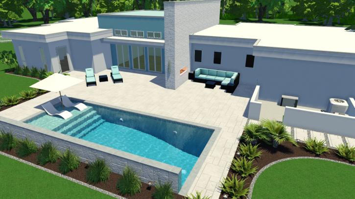 Image for Florida Luxury Pools with ID of: 2645380