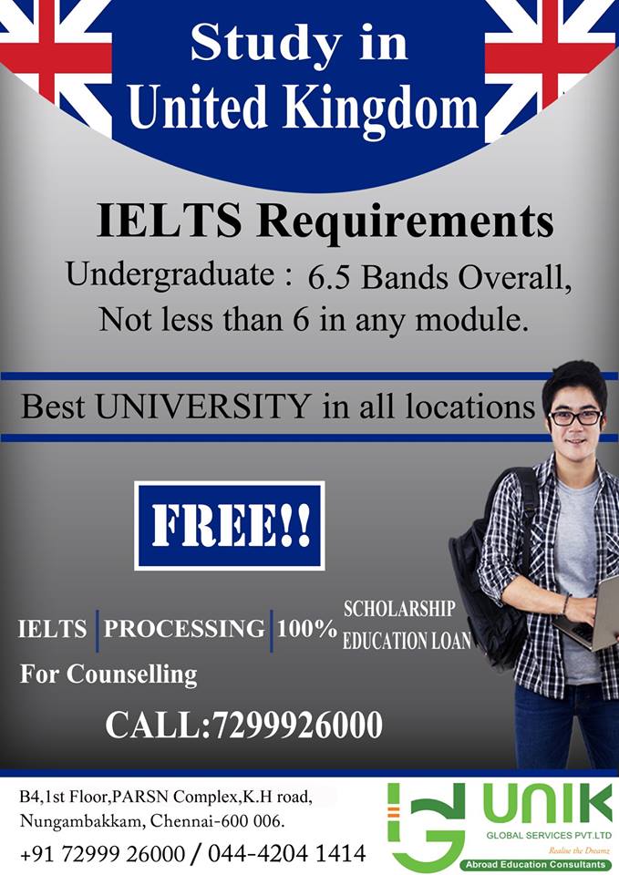 Image for STUDY IN UK | UNIK Global Services with ID of: 2654991
