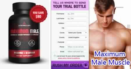 Image for Maximum Male Muscle Building Supplement with ID of: 2656962