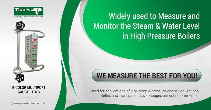 Image for Pune Techtrol enhances its range of Level Measurement Instruments with addition Of Bi-Color Multi Port Level Gauge. with ID of: 2658953