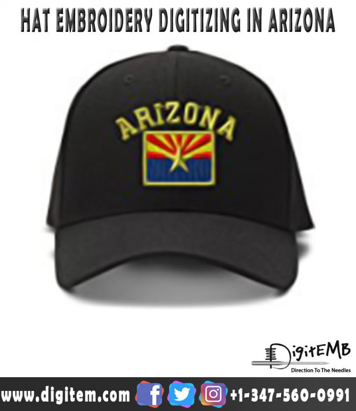 Image for Hat Embroidery Digitizing In Arizona with ID of: 2664576