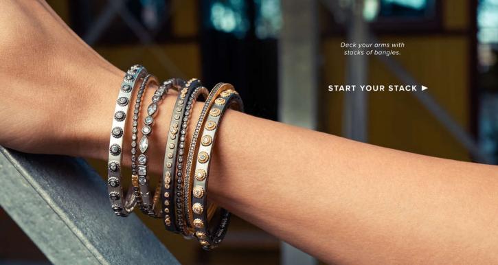 Image for Start Your Stack:Collection of Stackable Jewelry, Stacked Bangles, Bracelet, Rings with ID of: 2671688