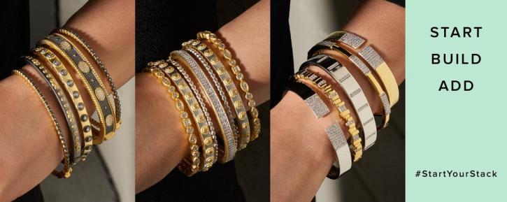 Image for Start Your Stack:Collection of Stackable Jewelry, Stacked Bangles, Bracelet, Rings with ID of: 2671696